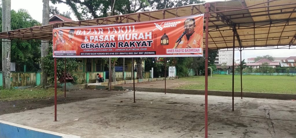 Gerakan Rakyat Sumatera Utara Gelar Bazar Ramadhan, Dorong UMKM dan Mudahkan Warga Berbuka
