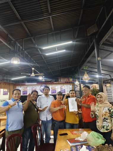 Gerakan Rakyat Sumut Tegaskan Konsolidasi Akar Organisasi Lewat Penyerahan SK DPC Percut Sei Tuan